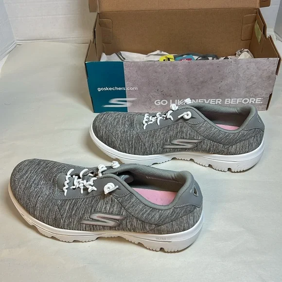 Sketchers women’s Go Walk Evolution Ultra 15756W/Gray size 9 - Picture 7 of 9